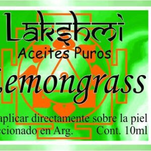 etiqueta aceite de lemongras