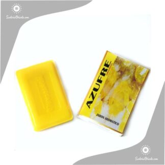 jabon azufre montecarlo color amarillo en caja