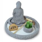 Jardin Zen Buda de Cemento 19x15