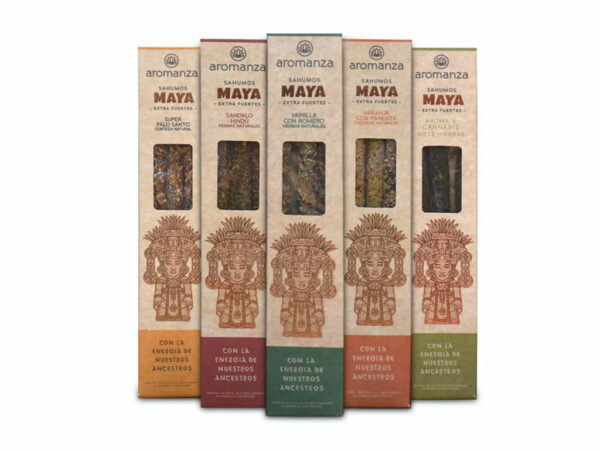 Sahumo maya aromanza variedad de aromas